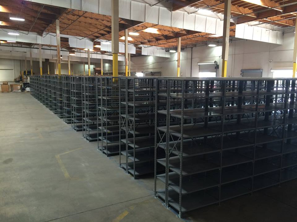 Industrial Shelving Installation